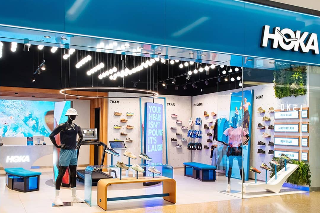 Bondi Junction store of Hoka, one of the brands Accent distributes,