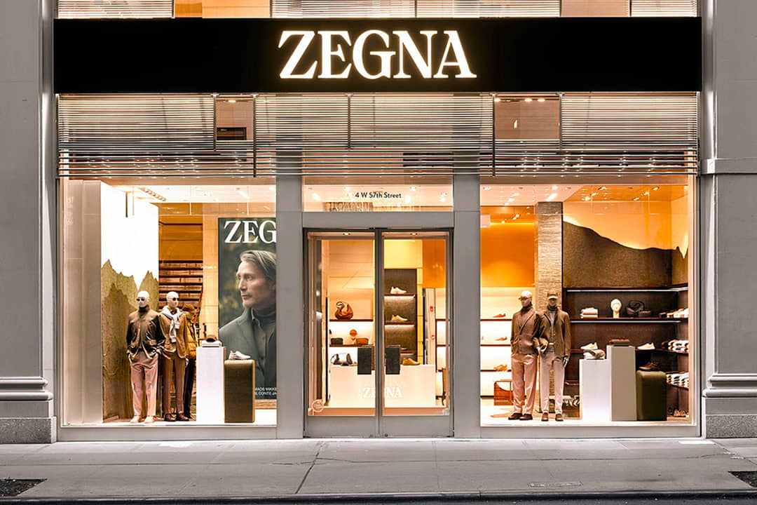 Zegna store in New York