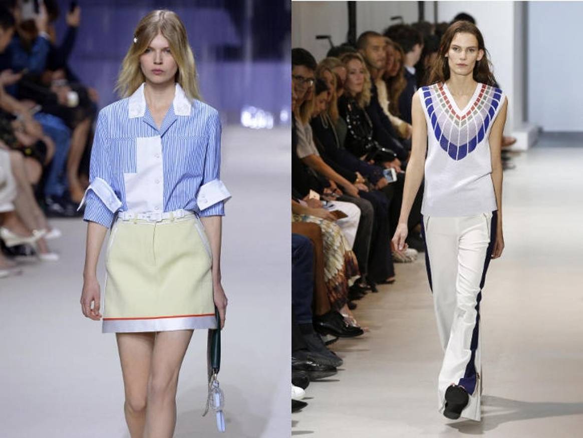Hints of sportswear at Paris Fashion Week