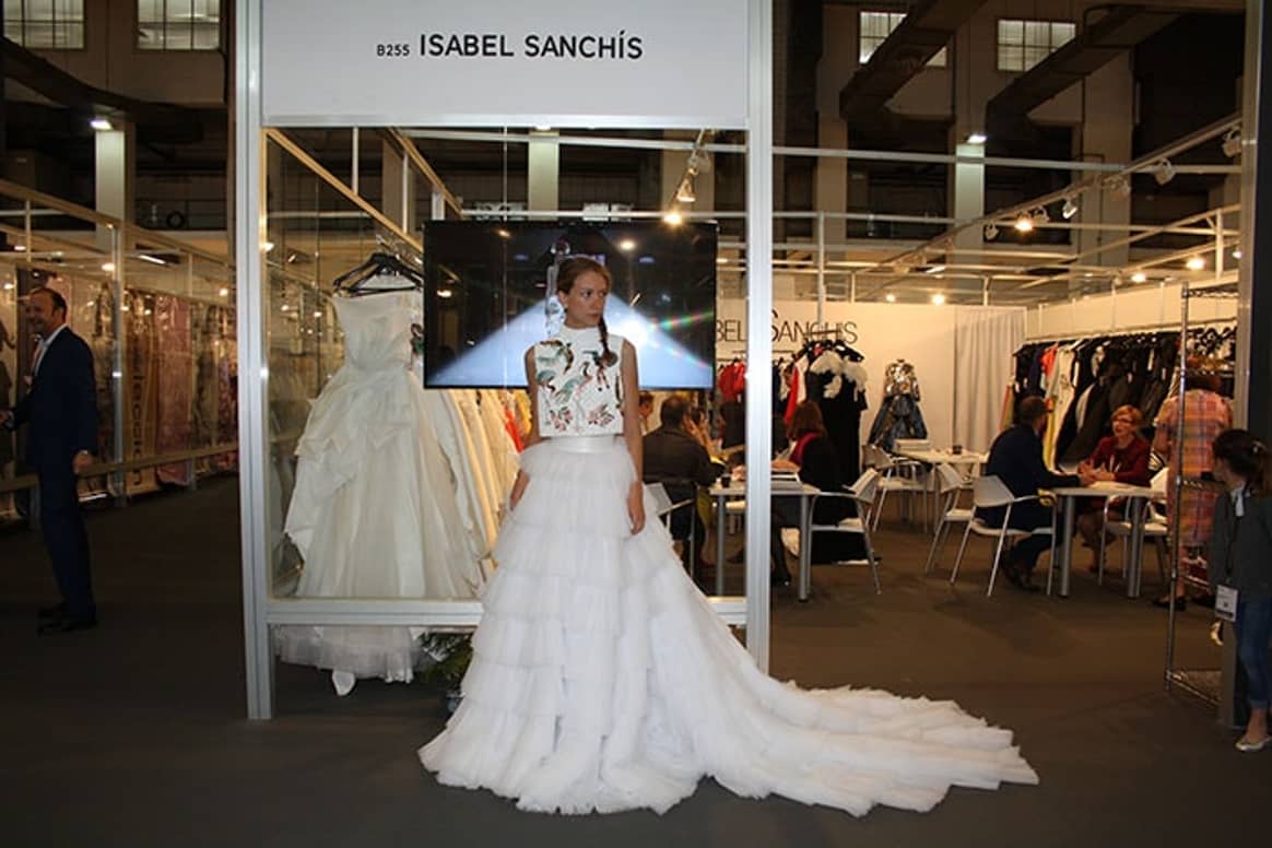 In picture: Barcelona Bridal Fashion Week trade fair