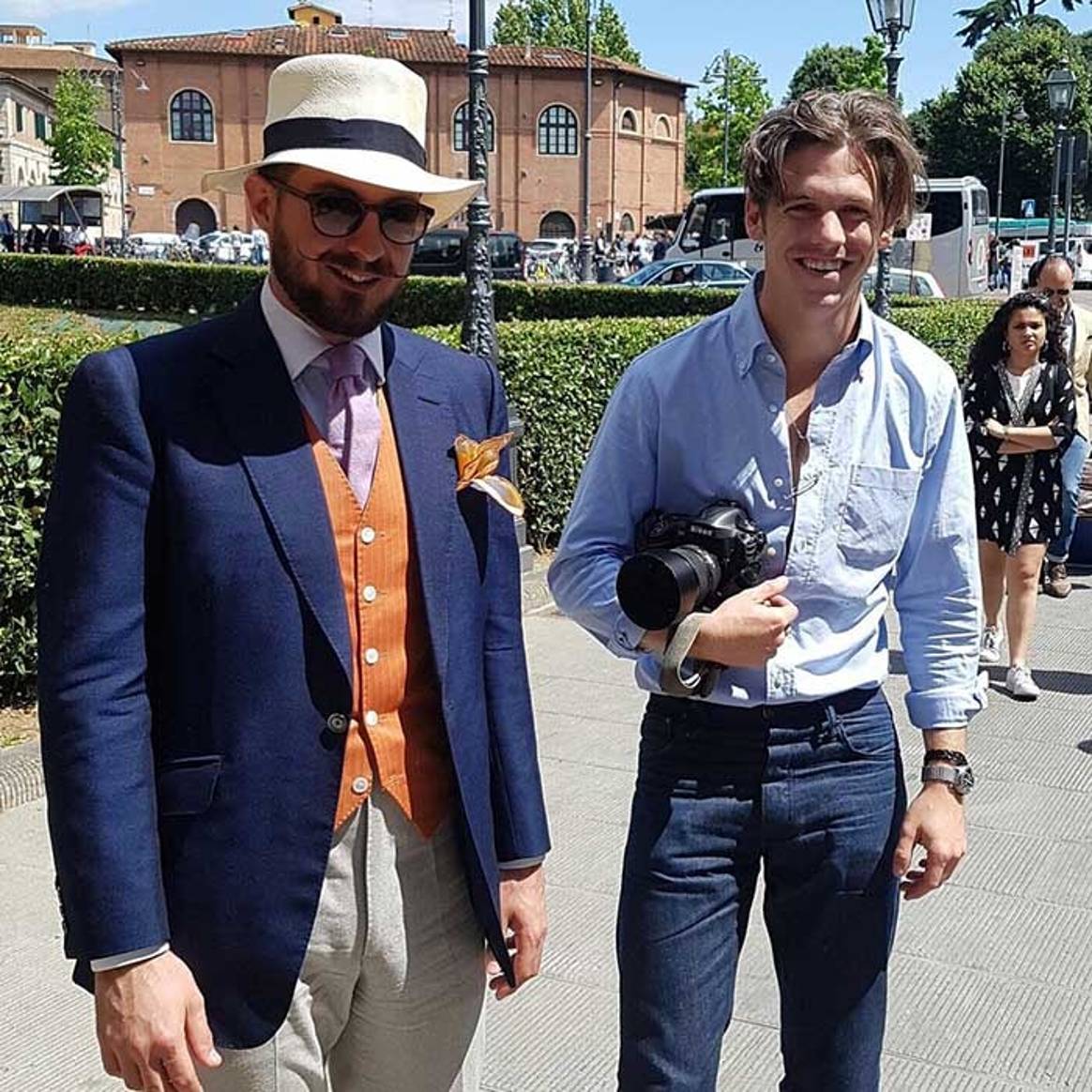 Peacocking: the highlight of Pitti Uomo