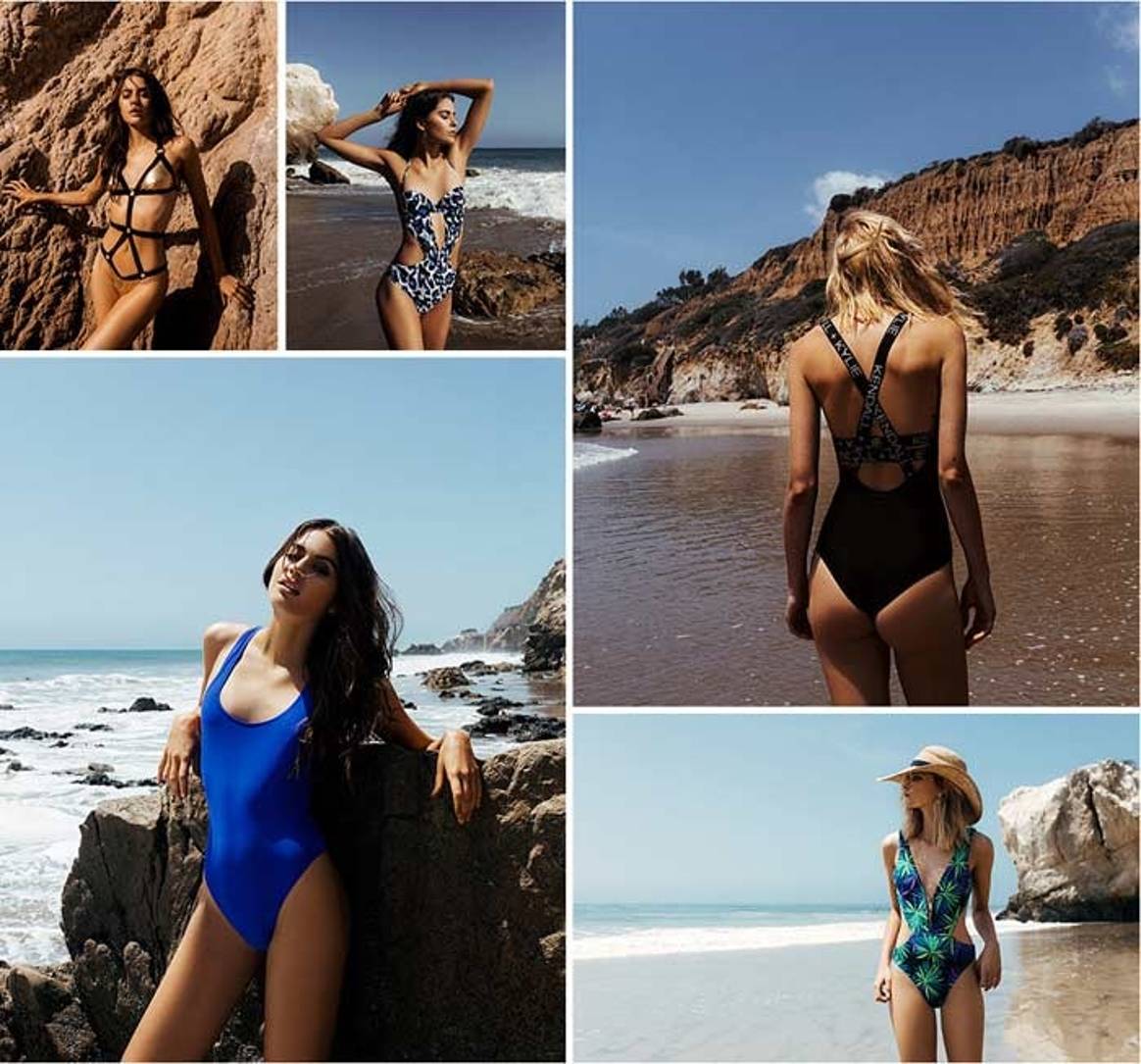 In Picture: Kendall + Kylie Swimwear x Topshop collection
