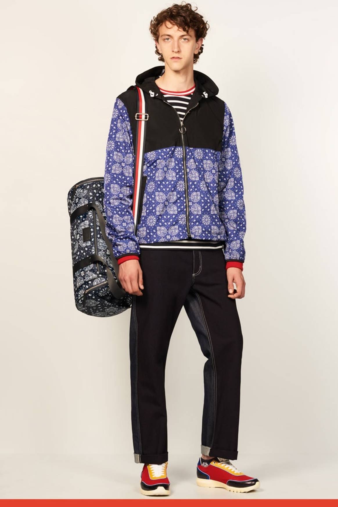 Tommy Hilfiger brings plenty of color and 70s inspiration to men's wear
