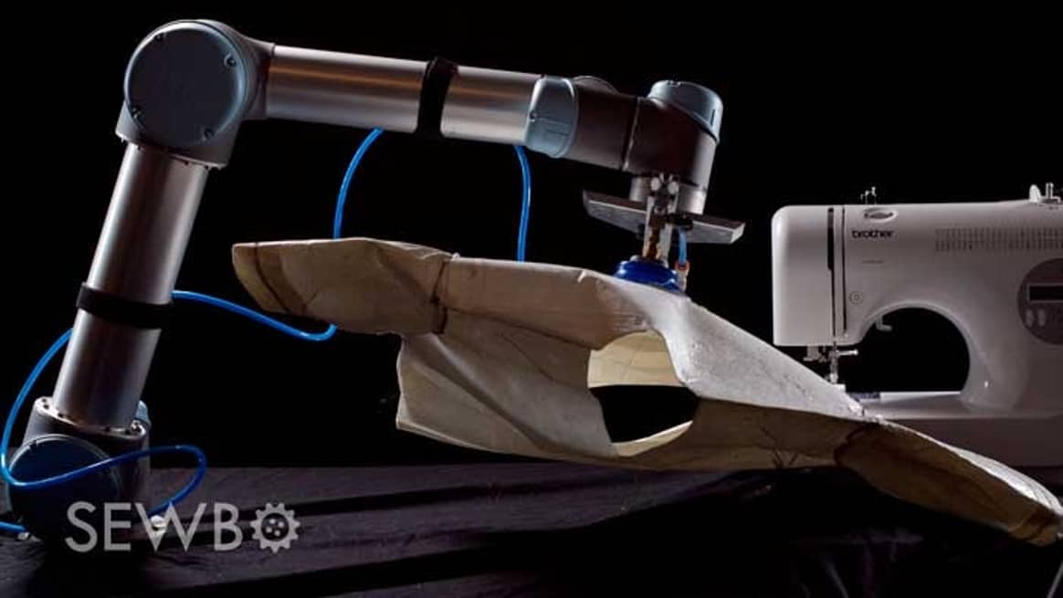 Sewbo robot sews together first garment