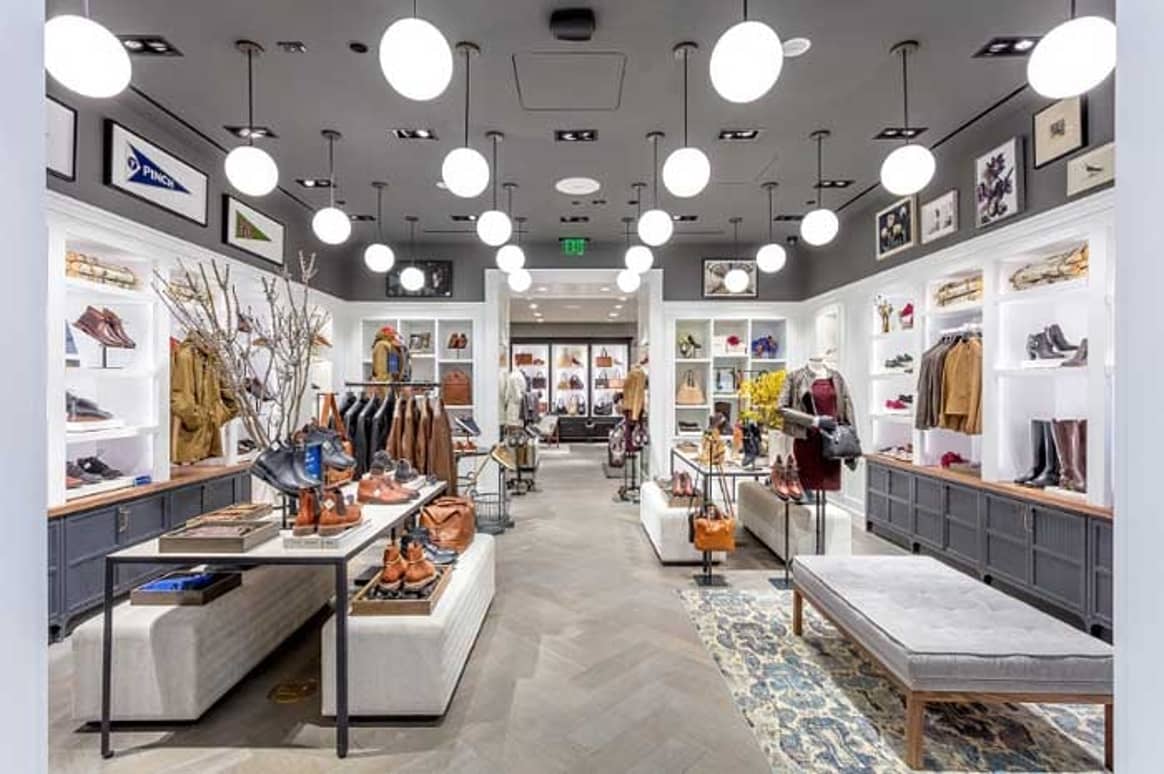 In picture: Cole Haan's first West Coast store