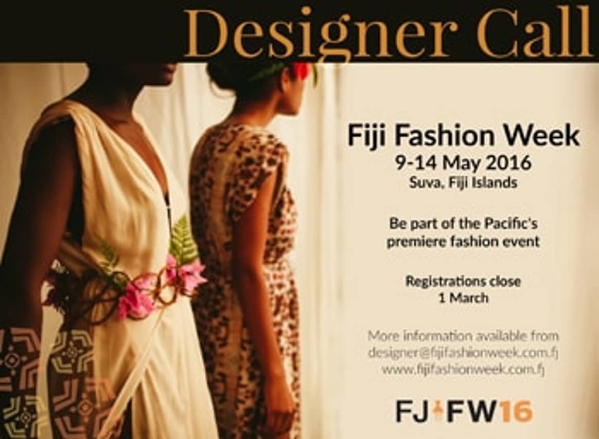 Designer Call for Fiji Fashion Week