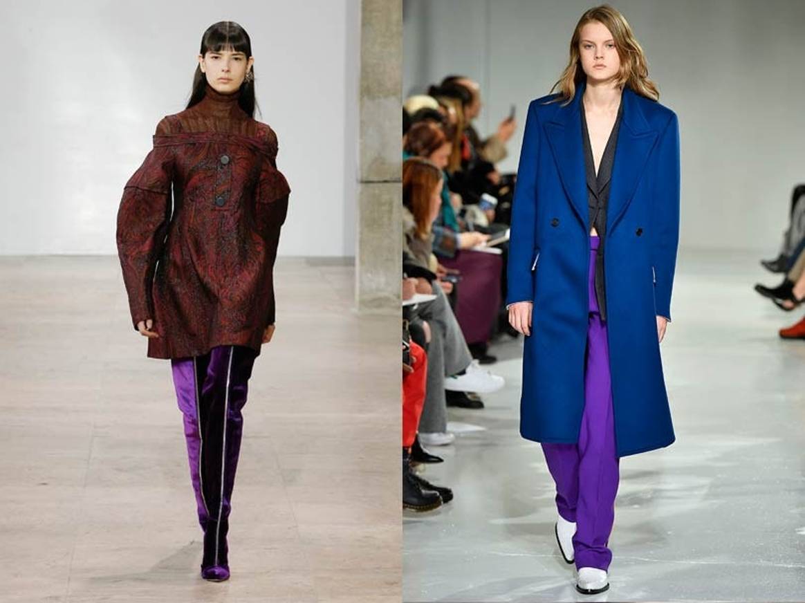 Spotted on the catwalk: Pantone x Prince Purple