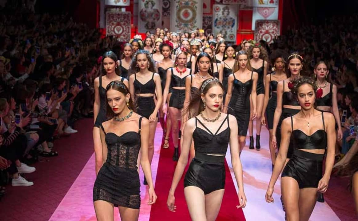 D&G's 'queen of hearts' fetes strong women at Milan Fashion Week