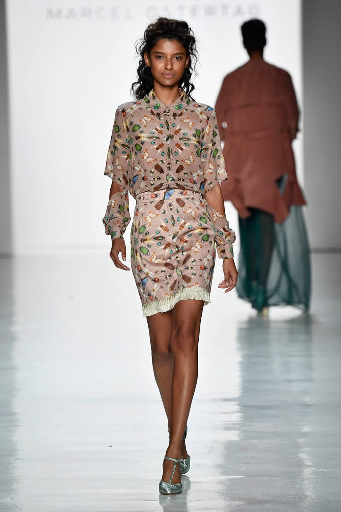 Marcel Ostertag went for freedom for NYFW