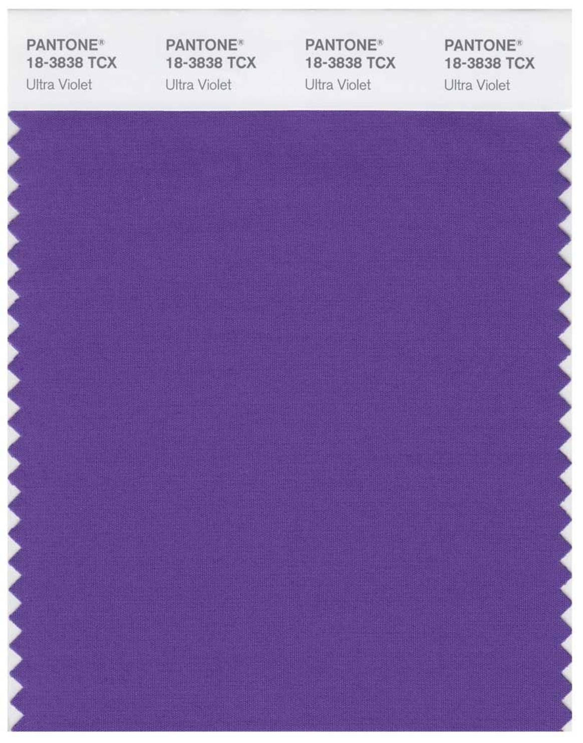 Pantone names Ultra Violet 2018 colour of the year