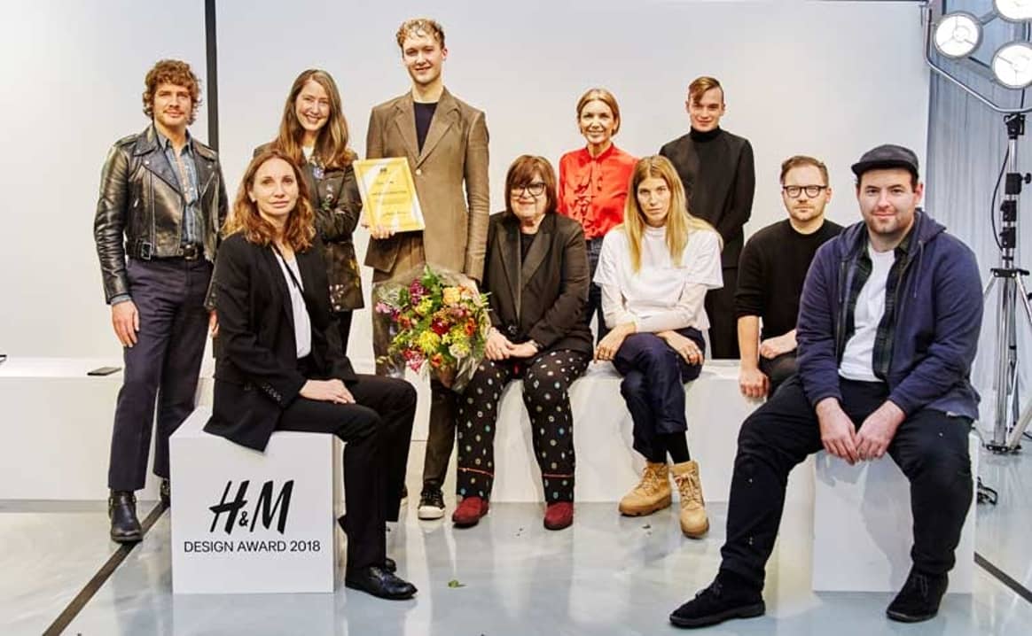 Stefan Cooke is the winner of H&M’s Design Award 2018