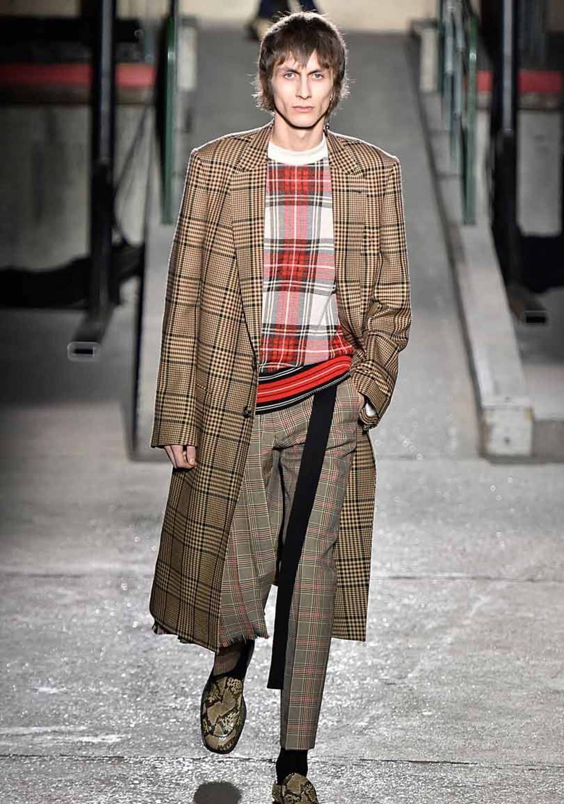 Uggs, pigs and tartan: the big trends at men's Paris fashion week