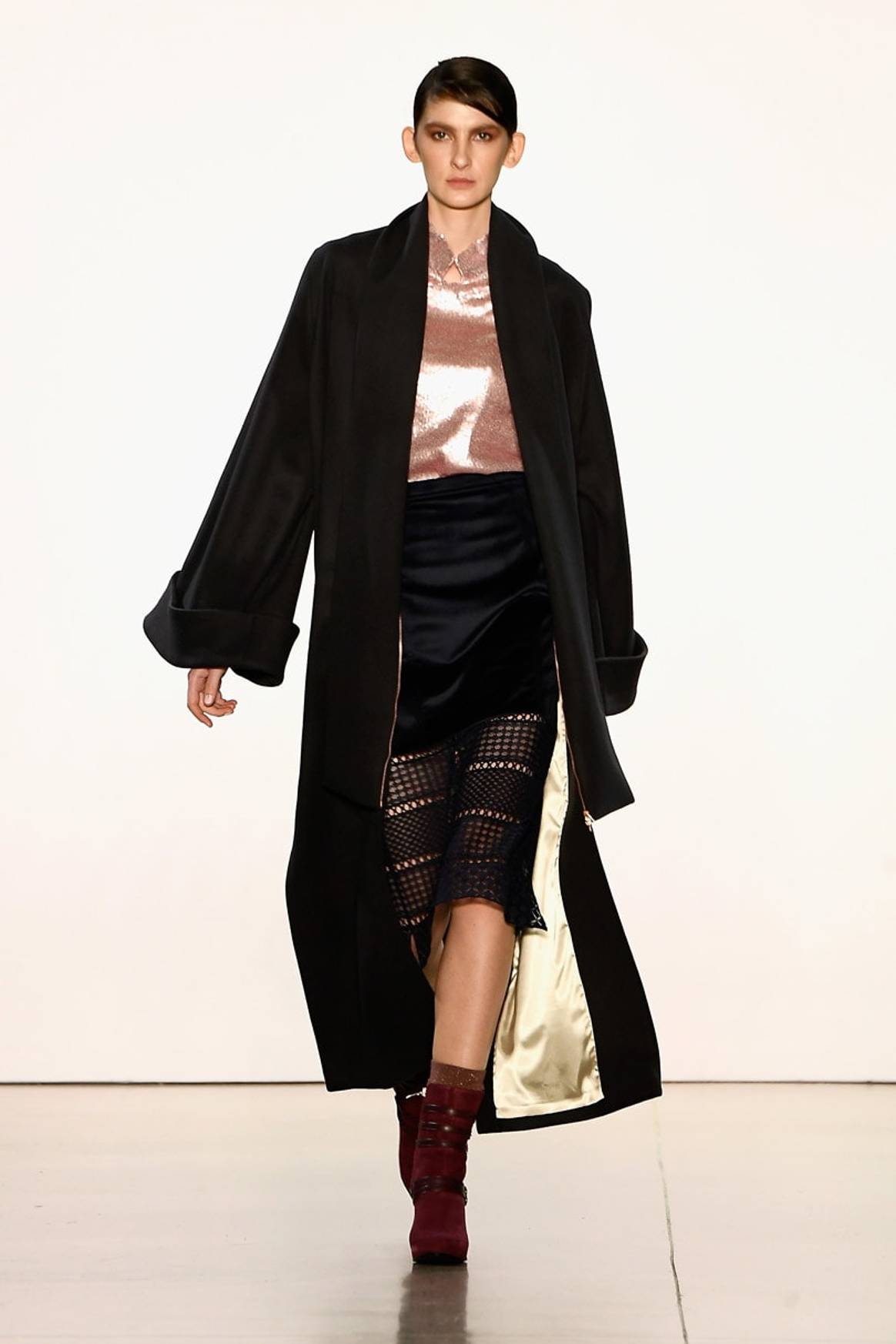 Marcel Ostertag keeps it 70s style for New York Fashion Week