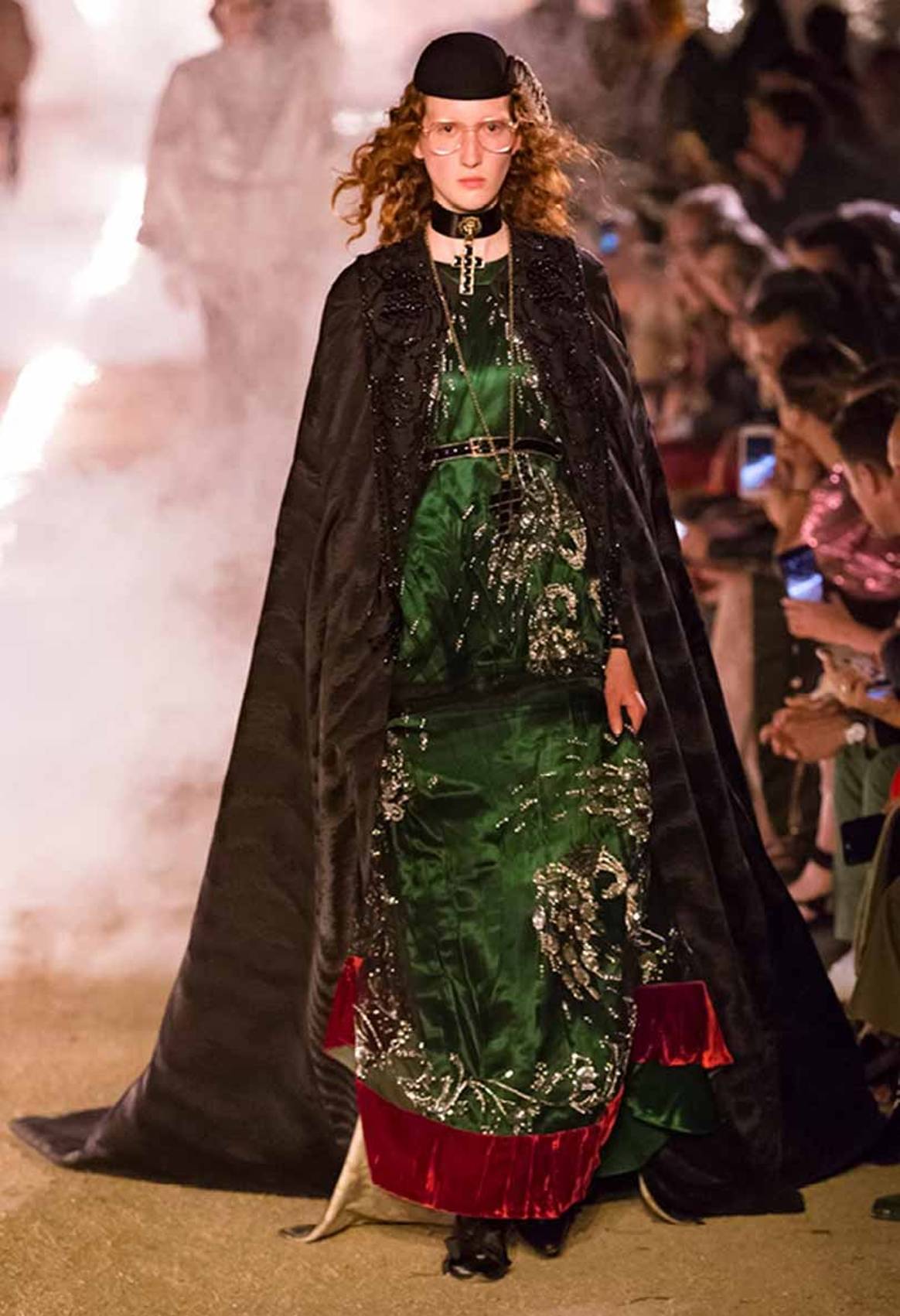 In Pictures: Gucci explores death fascination in its Cruise 2019 show