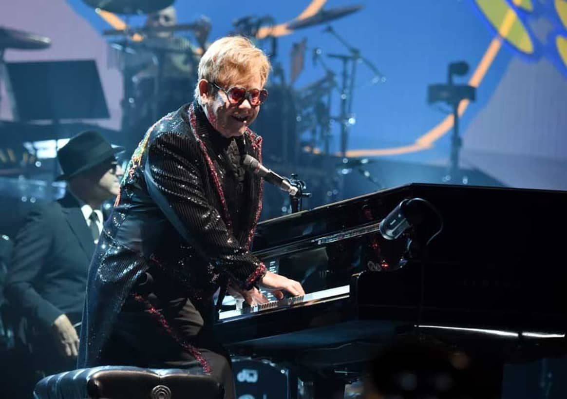 In pictures: Gucci designs outfits for Elton John’s farewell tour