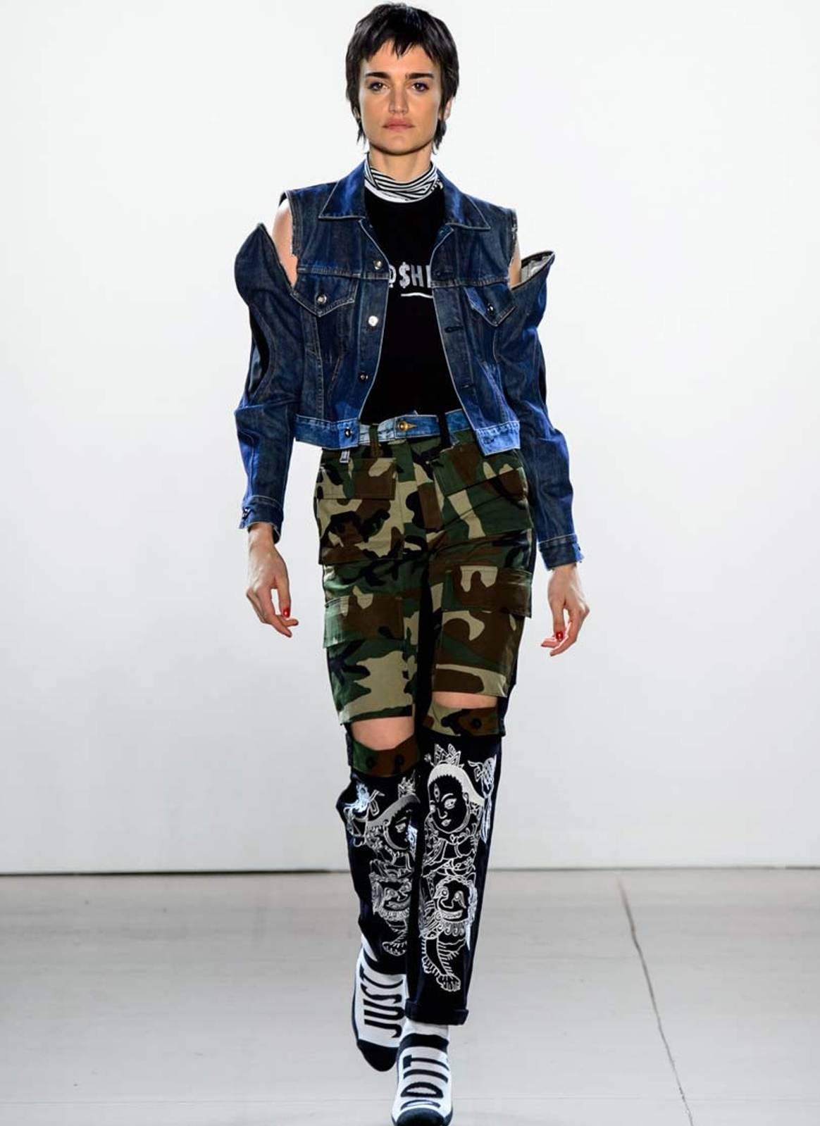 High-end streetwear dominates Just In XX NYFW show