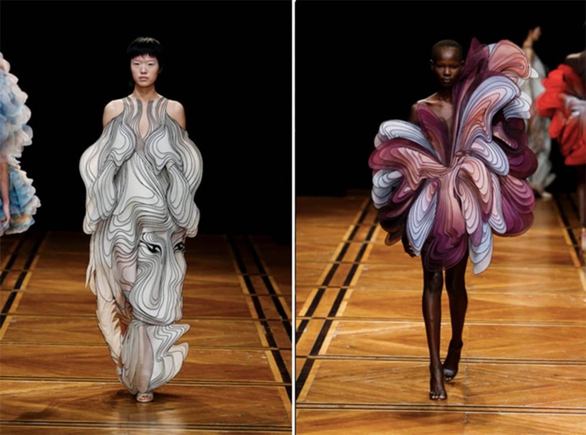 Iris van Herpen blends DNA engineering and early astronomy into couture