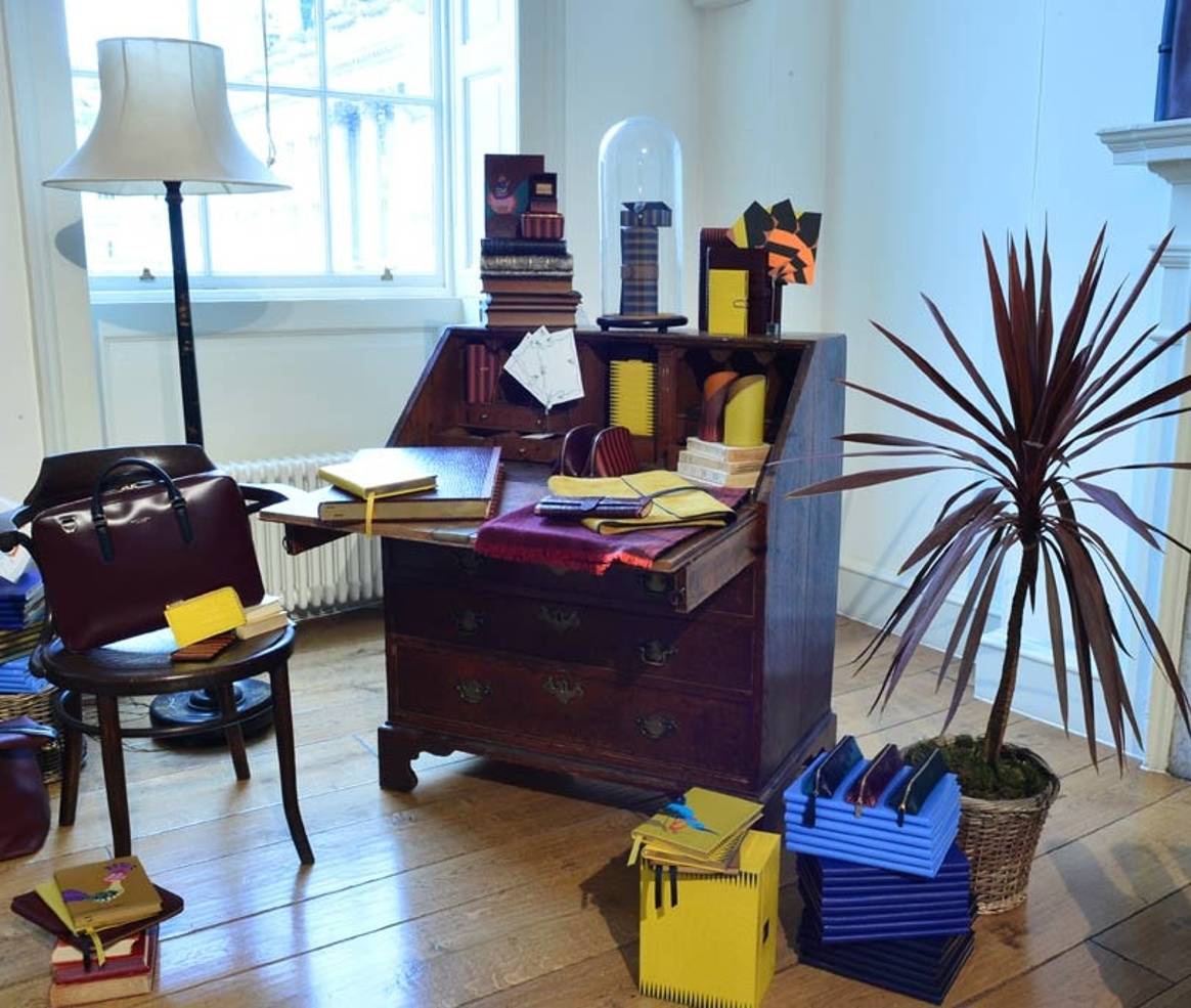 LFW: Debut Smythson collection from Luc Goidadin