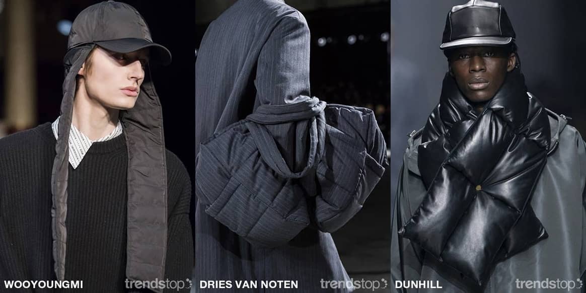 Images courtesy of Trendstop, left to right: Wooyoungmi,
Dries Van Noten, Dunhill, all Fall Winter 2019-20.
