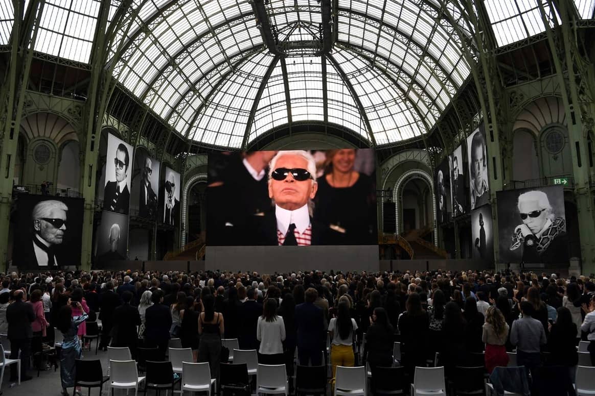Fashion's elite pay homage to the late, great Karl Lagerfeld