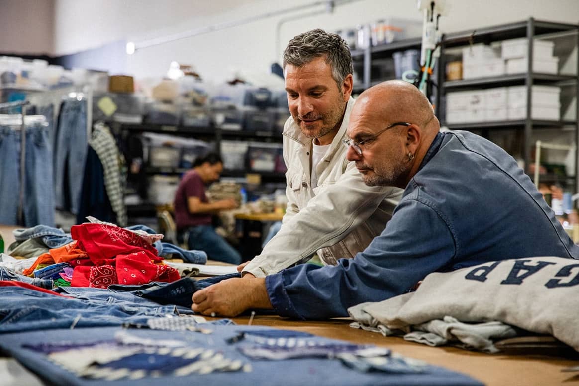 Gap celebrates 50 years with Atelier & Repairs for up-cycled capsule