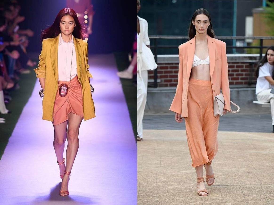 Spotted on the catwalks: Pantone's SS20 fashion colours
