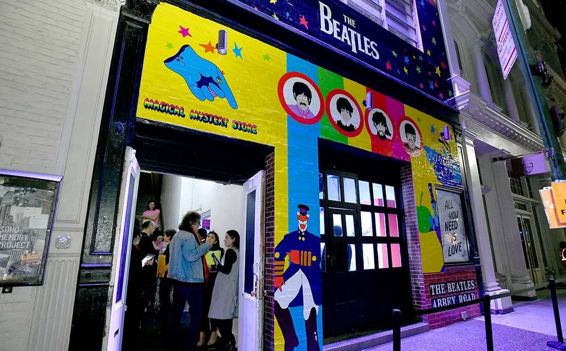 The Beatles pop-up comes to SoHo