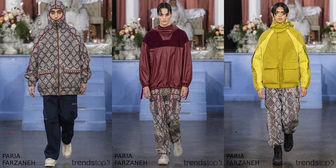 Images courtesy of Trendstop, left to right: all Paria Farzaneh Fall/Winter 2019-20