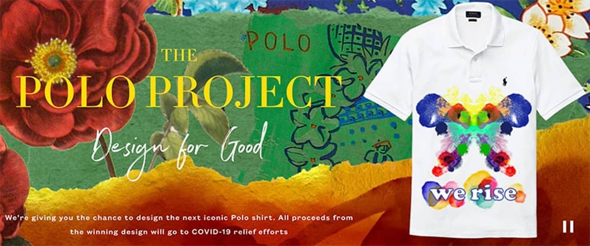 Ralph Lauren launches polo design competition for Covid-19 relief