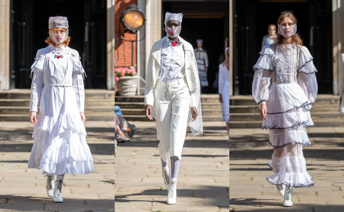 LFW: What a catwalk show looks like during a pandemic