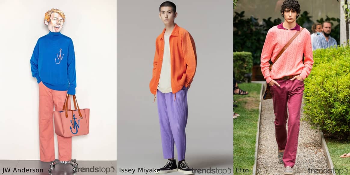 Spring/Summer 2021 Menswear colour trends