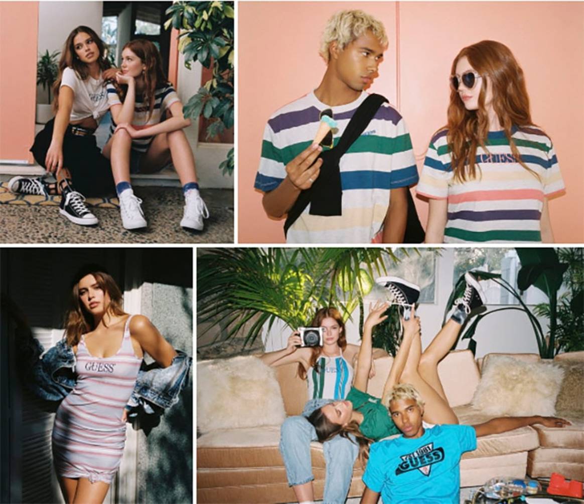 Introducing the GUESS Originals Fall 2020 collection : A modern take on vintage Guess