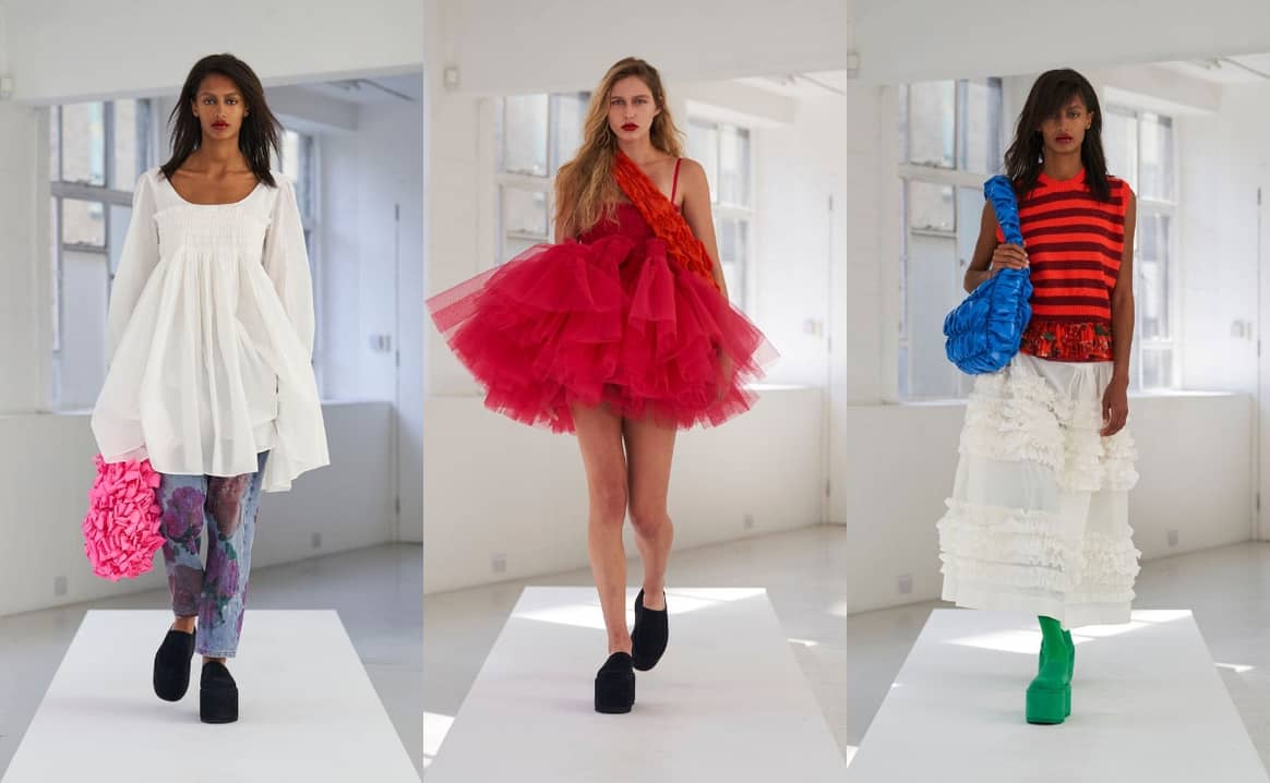 LFW: Molly Goddard brings joy to fashion week
