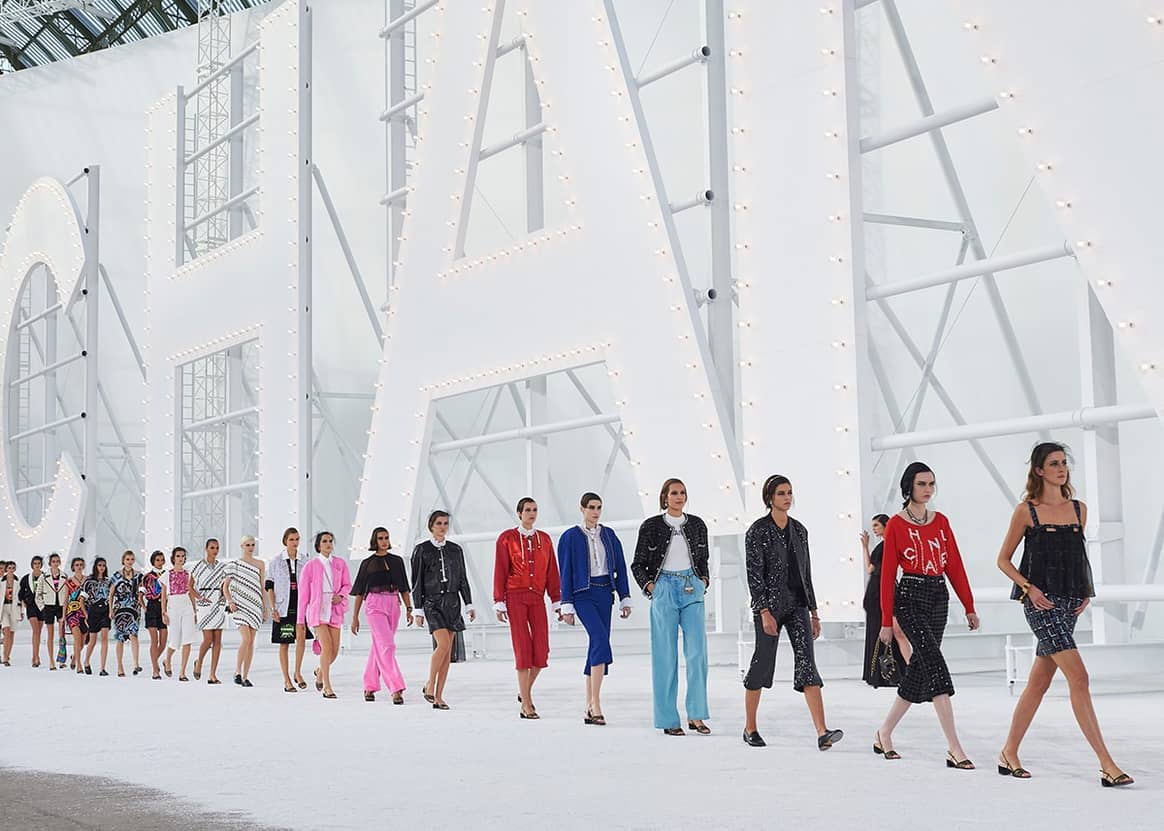 Chanel channels old Hollywood glamour for SS21 show