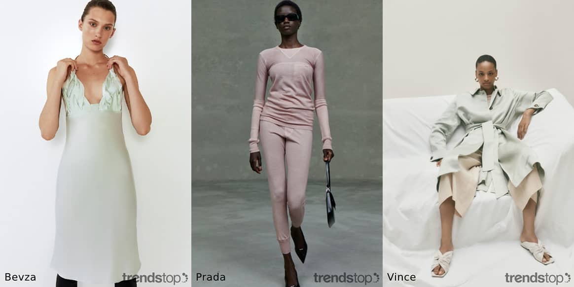 Womenswear colour trends on the SS21 runways