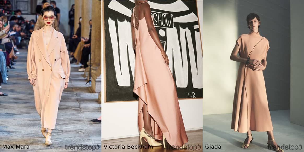 Womenswear colour trends on the SS21 runways