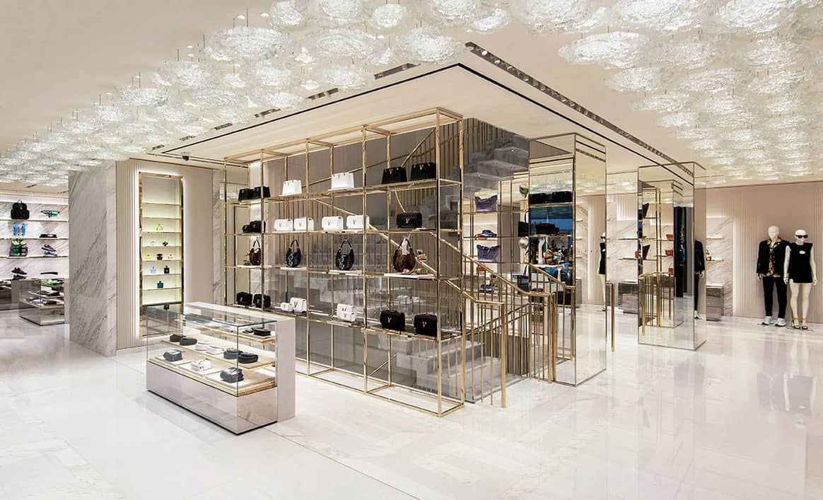 Pictured: Versace opens Paris flagship
