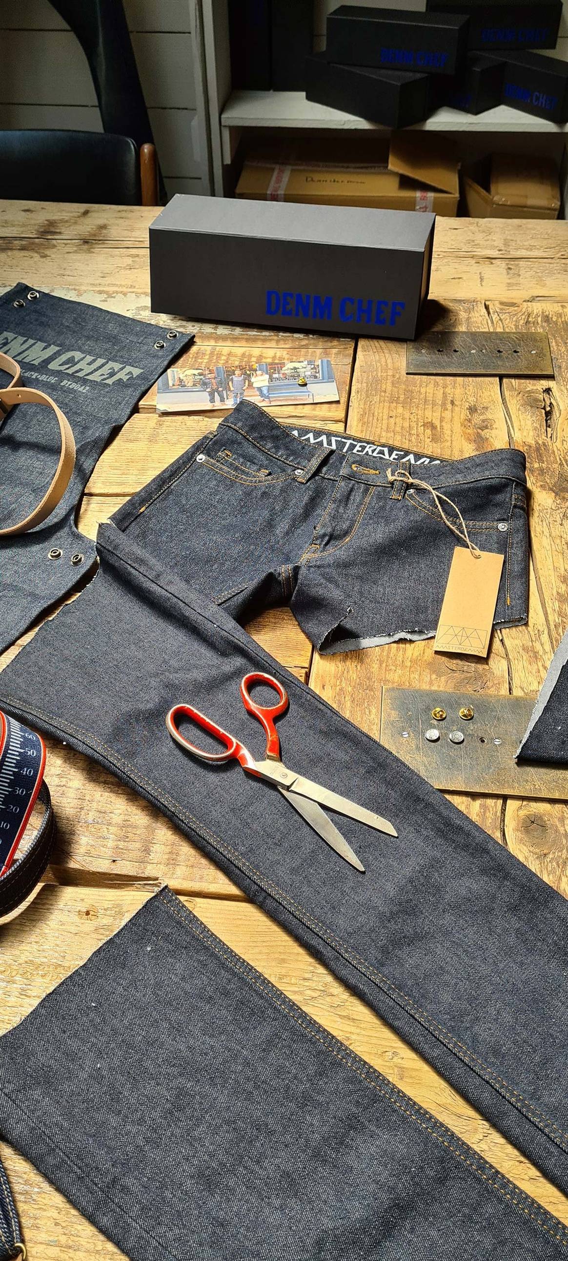 Amsterdenim SJAAN hotpants: A zero waste upcycling project