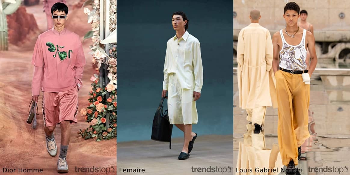 Spring/Summer 2022 menswear fabric trends