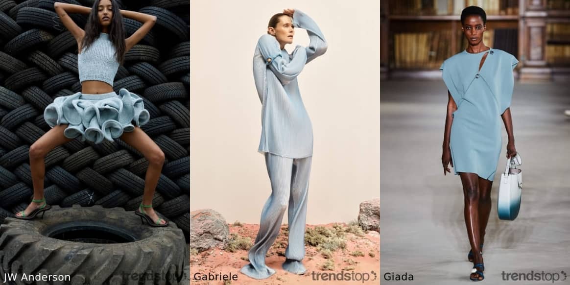 Womenswear SS22 color trends