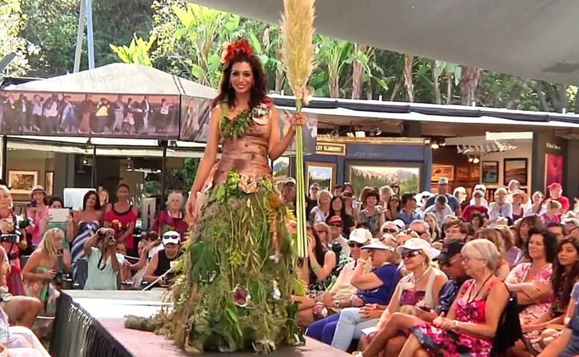 Recyclable materials come together for Festival of Arts Fashion Show