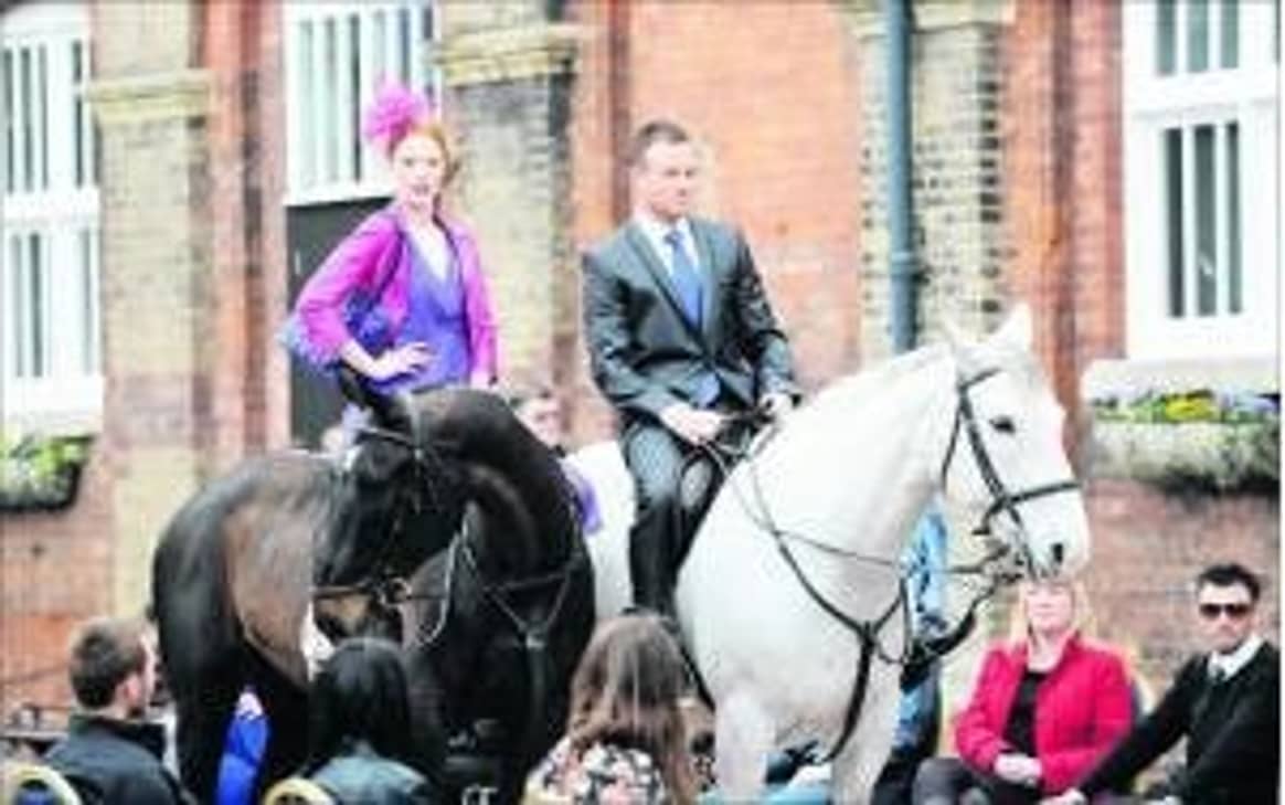 Fashion saddles up for horseback show