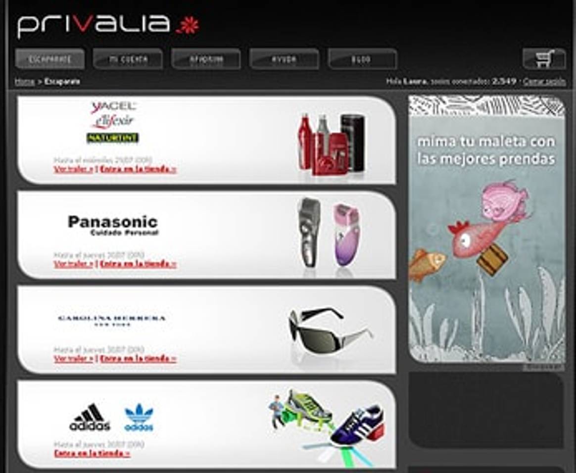 Privalia lanza web de venta de moda full price