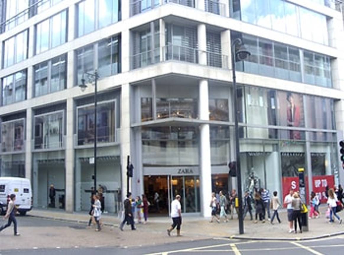Inditex adquiere edificio de Zara en Londres