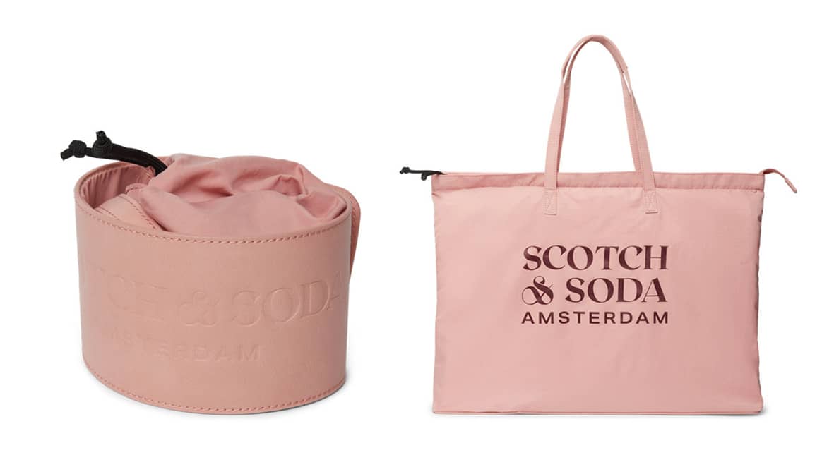 Scotch & Soda lance trois nouveaux sacs qui celèbrent la nouvelle identité de marque