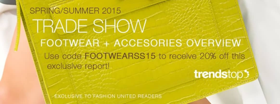 Schoenen- en Accessoiretrends van de voorjaar/zomer 2015 modebeurzen