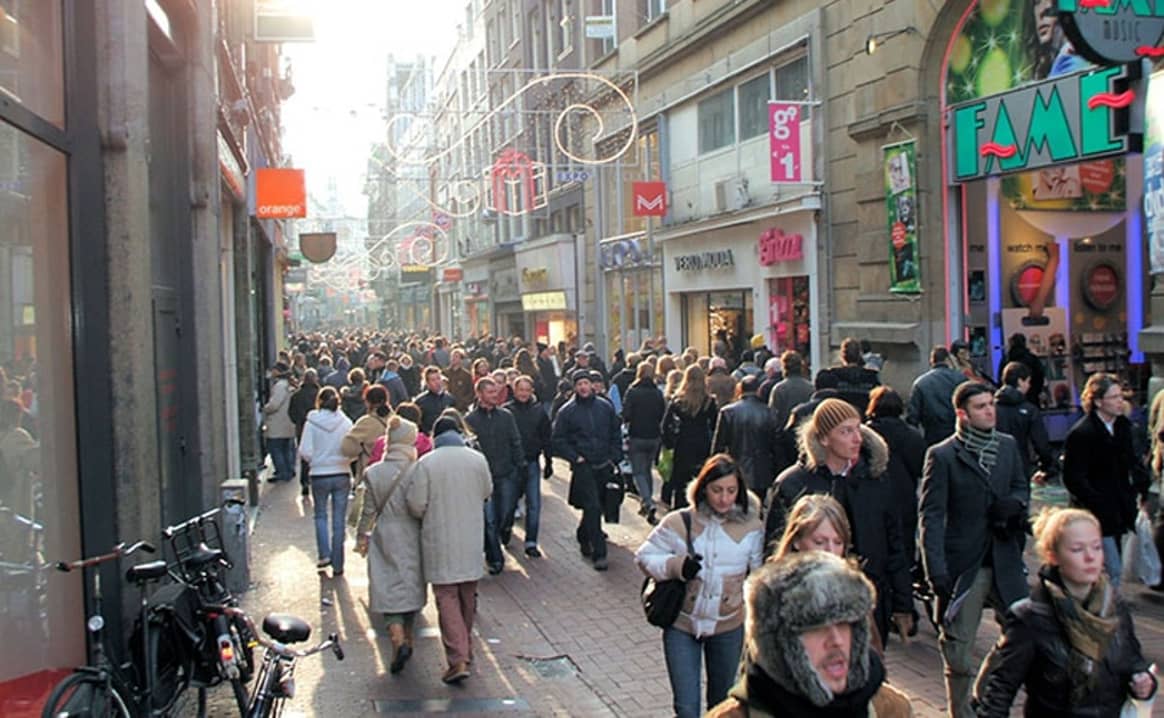 Winkelhuren schieten omhoog in Amsterdamse binnenstad