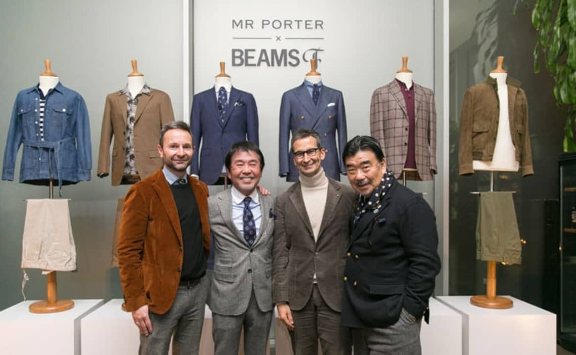 Beams F debuts outside of Japan via Mr Porter