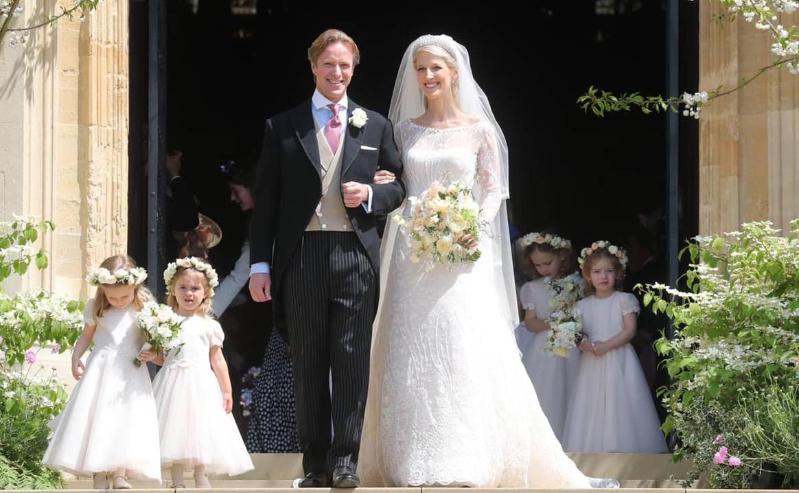 Lady Gabriella Windsor weds in Luisa Beccaria