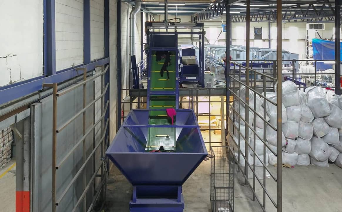 Introducing Fibersort, a post-consumer textile sorting machine looking to clean up the industry